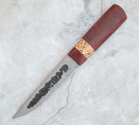 Якутский нож из булатной стали купить на сайте koval-knife.shop