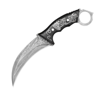 Керамбит из ламинированной стали купить на сайте koval-knife.shop